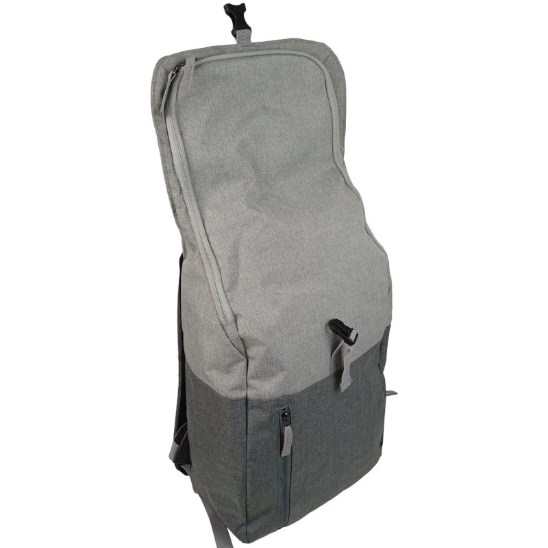 Легкий міський рюкзак 18L Live in style Nachhaltiger Rucksack сірий