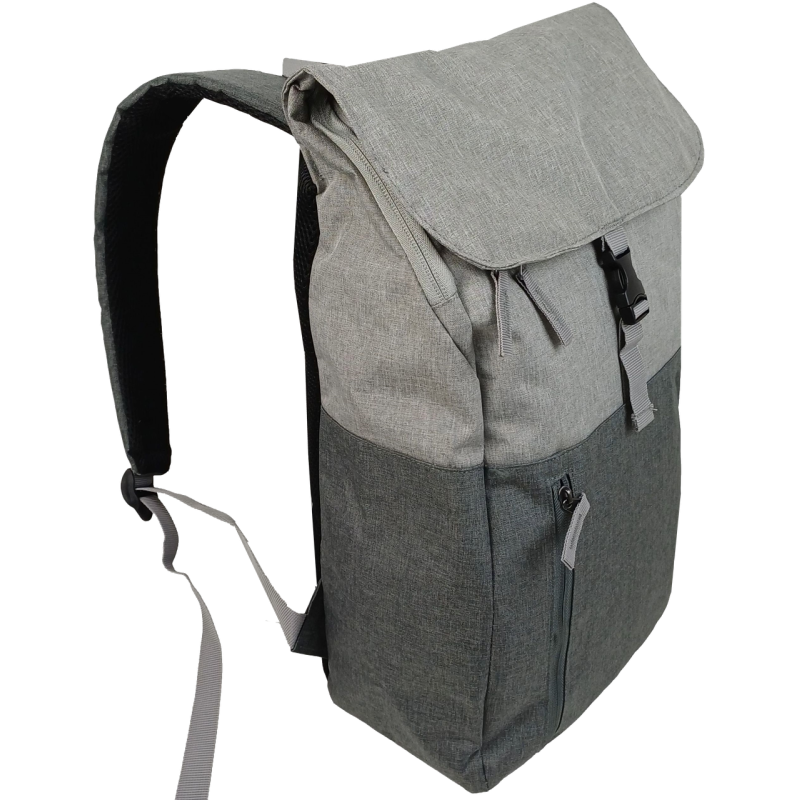 Легкий міський рюкзак 18L Live in style Nachhaltiger Rucksack сірий