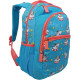 Шкільний рюкзак 19L Riciclo Schulrucksack блакитний з акулами
