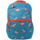 Шкільний рюкзак 19L Riciclo Schulrucksack блакитний з акулами
