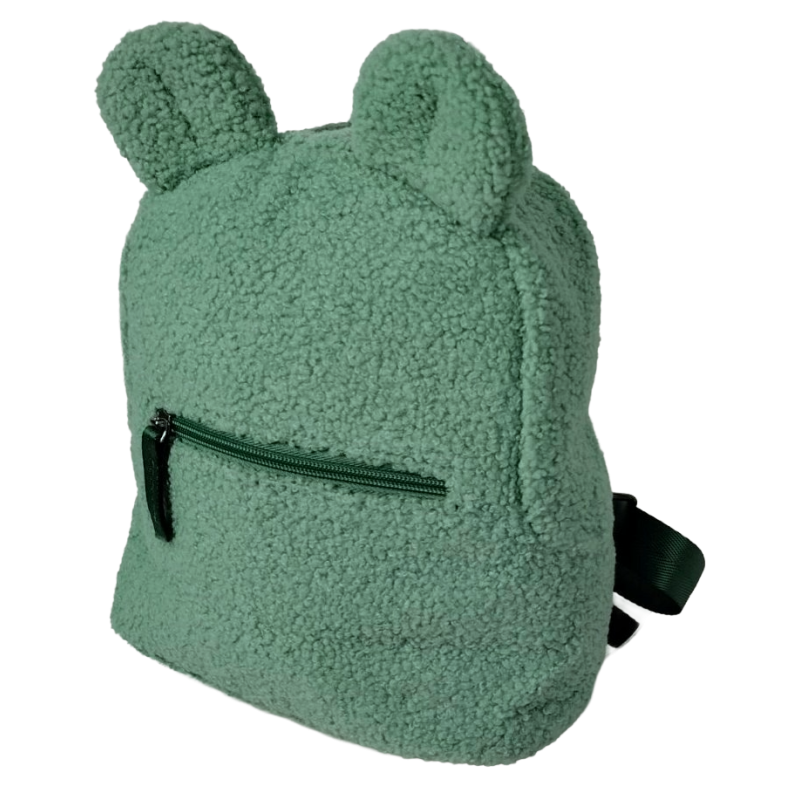 Маленький детский плюшевый рюкзак Тедди, Teddy-Rucksack зеленый