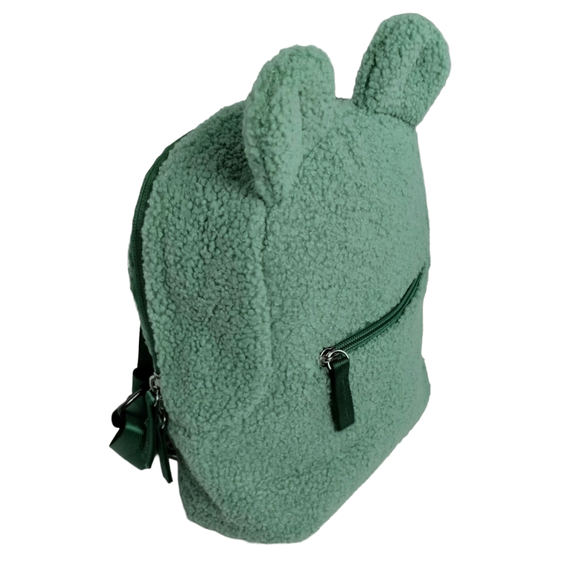 Маленький детский плюшевый рюкзак Тедди, Teddy-Rucksack зеленый