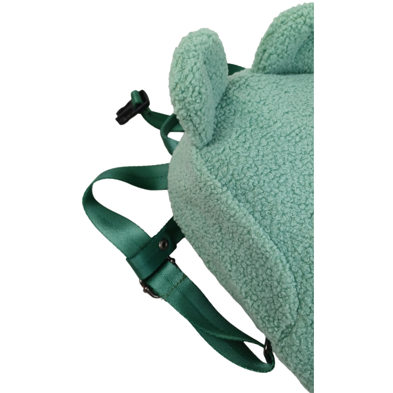 Маленький детский плюшевый рюкзак Тедди, Teddy-Rucksack зеленый