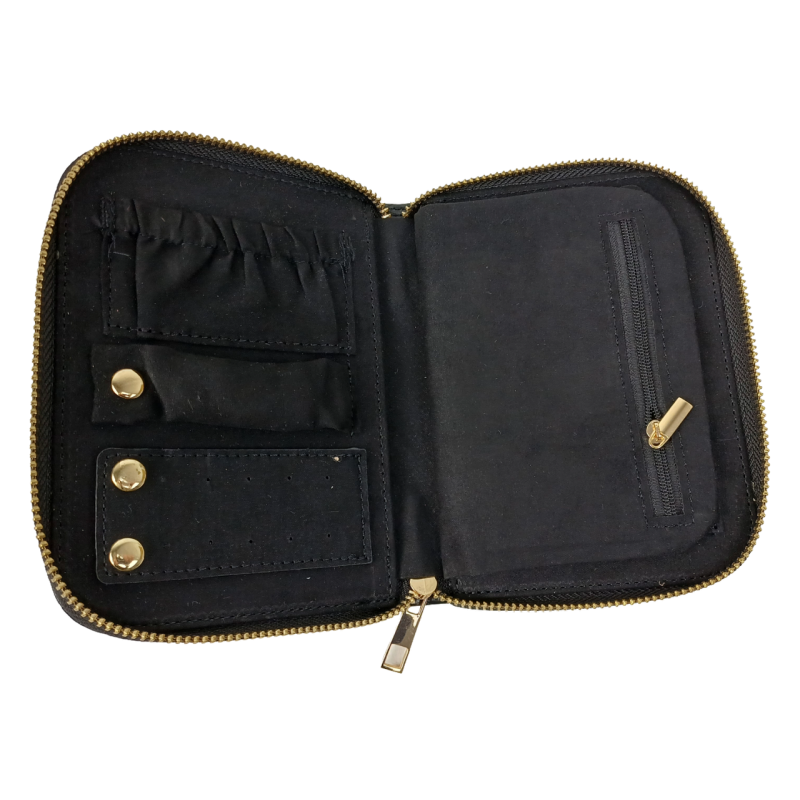 Органайзер, футляр для украшений, драгоценностей Travel Jewelry Case черный