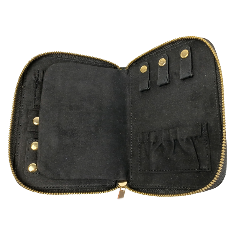 Органайзер, футляр для украшений, драгоценностей Travel Jewelry Case черный