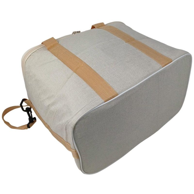Легка термосумка, сумка-холодильник 30 л Cooling Cooler Bag, бежева