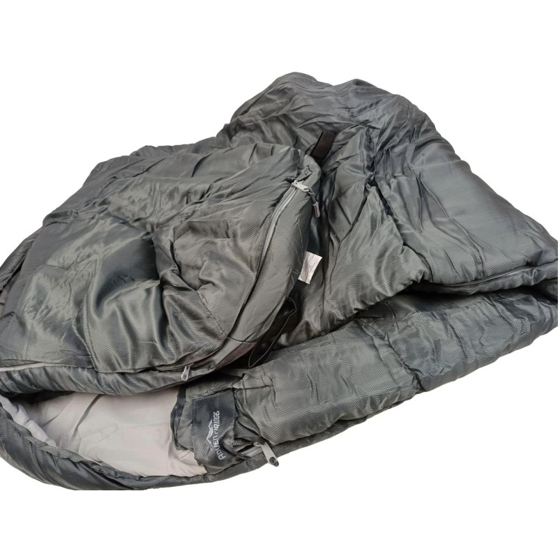 Спальный мешок, спальник весна-осень +3°С Adventuridge серый