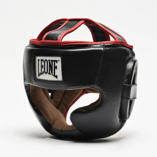 Боксерський шолом Leone CS426 FULL COVER Black M