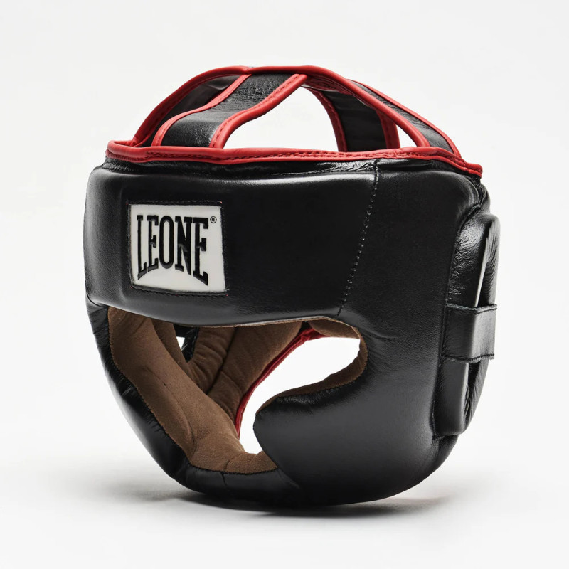 Боксерський шолом Leone CS426 FULL COVER Black M