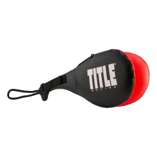 Ракетка для таеквондо (хлопушка) TITLE Boxing Duo Target Training Paddle Black/Red