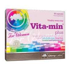 Витамины, Vitamin Plus For Women, OLIMP, 30 капсул