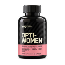Витамины и минералы, Opti-Women, Optimum Nutrition, 60 капсул