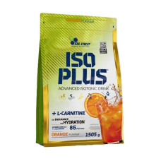 Предтренировочный комплекс, Iso Plus + L-Carnitine, OLIMP, 1,5 кг (Апельсин)