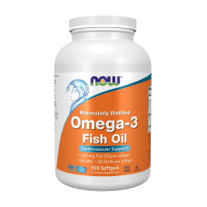 Омега-3, Omega-3, NOW, 500 капсул