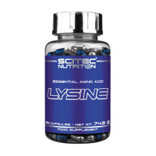 Лизин, Lysine, Scitec Nutrition, 90 капсул