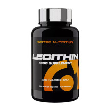 Добавка для здоровья, Lecithin 1200 mg, Scitec Nutrition, 100 капсул