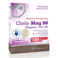 Вітаміни та мінерали, Chela-Mag B6, OLIMP, 60 капсул