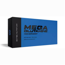 Глютамин, Mega Glutamine, Scitec Nutrition, 120 капсул