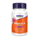Витамины, Vitamin A 7500 mcg (25,000 IU), NOW, 100 капсул