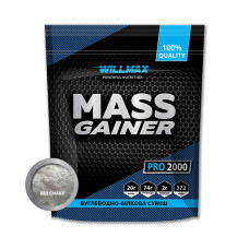 Гейнер, Mass Gainer, Willmax, 2 кг (Без вкуса)