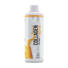Биотин, Сollagen Peptides + Biotin, MST, 1 л (Апельсиновый сок)