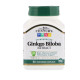 Добавка для здоровья, Ginkgo Biloba, 21st Century, 60 капсул