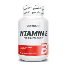 Вітамін Е, Vitamin E, BioTech, 100 гелевих капсул