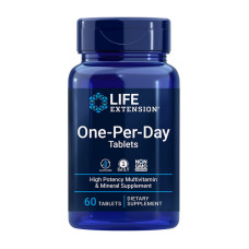 Витамины и минералы, One-Per-Day Tablets, Life Extension, 60 таблеток