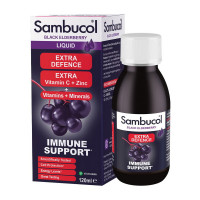 Добавка для здоров'я, Extra Defence Liquid, Sambucol, 120 мл