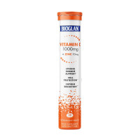 Цинк, Vitamin C + Zinc, Bioglan, 20 таблеток