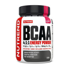 BCAA, BCAA 4:1:1 Energy Powder, Nutrend, 500 г (Малина)
