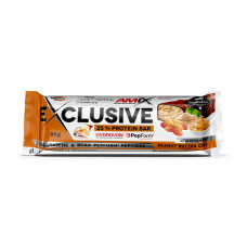 Протеїновий батончик, Exclusive Protein Bar 25%, AMIX, 85 г (Торт з арахісовою пастою)