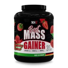 Гейнер, Best Mass Gainer, MST, 3 кг (Клубника)