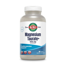 Магний, Magnesium Taurate +, KAL, 180 таблеток