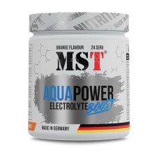 Электролиты Aqua Power Electrolyte Boost, MST, 360 грамм (Green Apple)