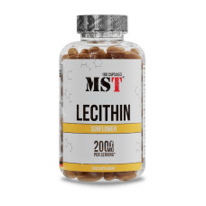 Добавка для здоровья, Sunflower Lecithin 2000 mg, MST, 180 капсул