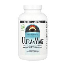 Витамины и минералы, Ultra-Mag, Source Naturals, 180 капсул