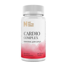 Добавка для здоров'я, Cardio Complex, My Nutri Week, 90 капсул