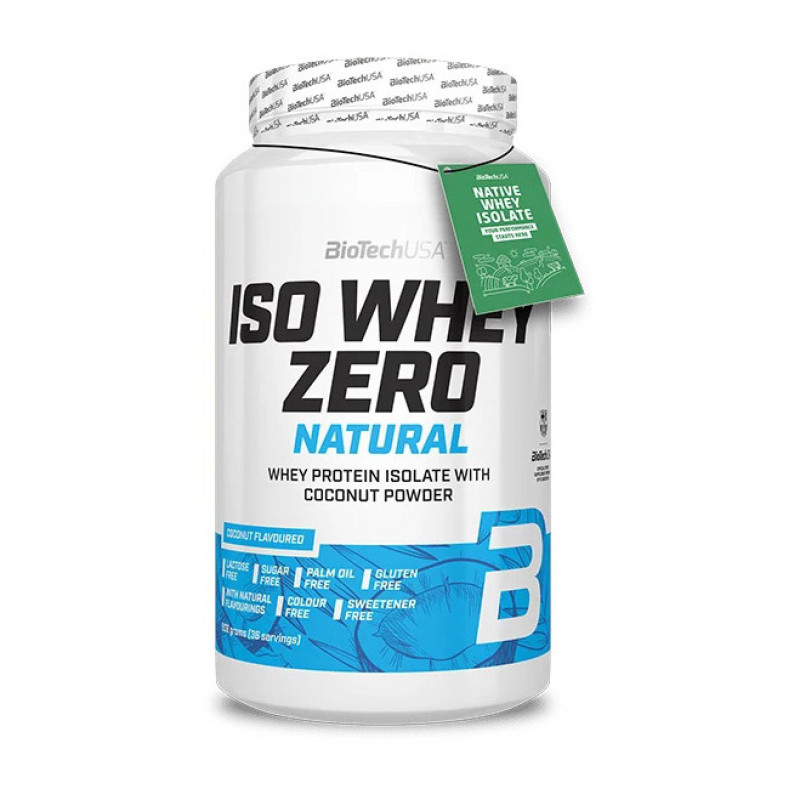 BioTech Iso Whey Zero Natural (908 g, coconut) BioTech Iso Whey Zero Natural (908 g, coconut)
