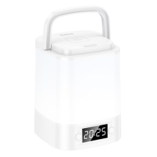 Світильник HOCO HX15 1.5W. 1200 mAh. Smart clock night light White