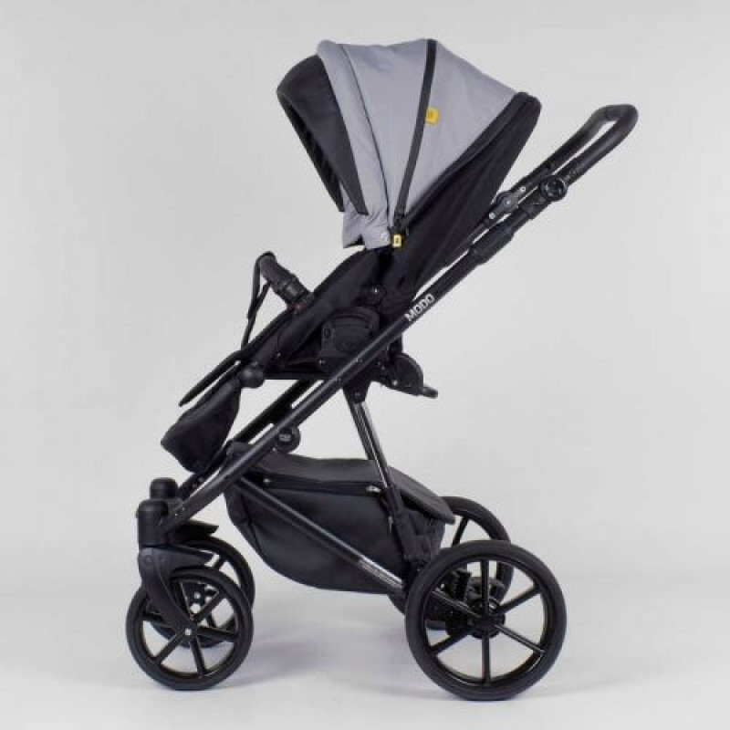 Детская коляска 2 в 1 Expander MODO M-91019 цвет GreyFox, водоотталкивающая ткань