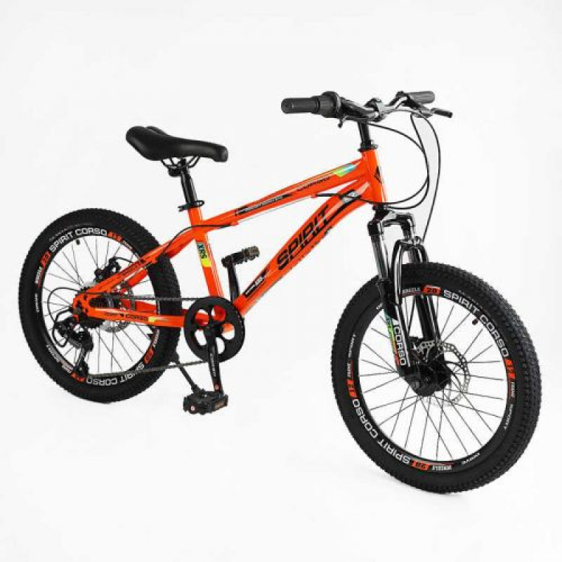 Велосипед Спортивный Corso «SPIRIT» 20 дюймов ST-20458