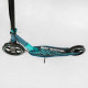 Самокат алюминиевый "Best Scooter" (колеса PU, ФАРА, зажим руля, d передних колес – 230мм, d задних колес 200мм, 1 амортизатор передний)
