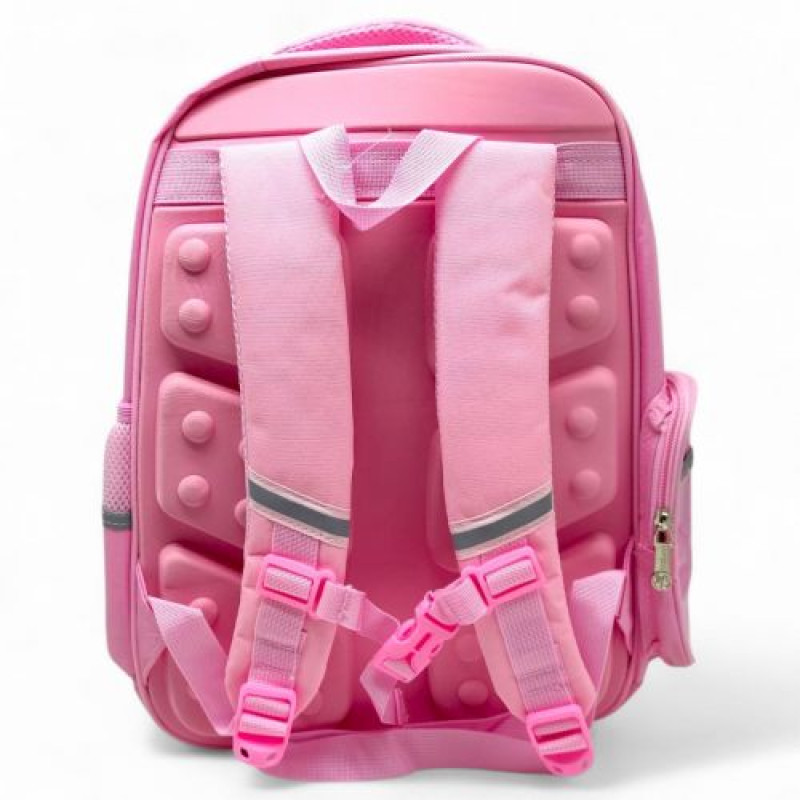 Рюкзак школьный, 32×41×15 см (Розовый)