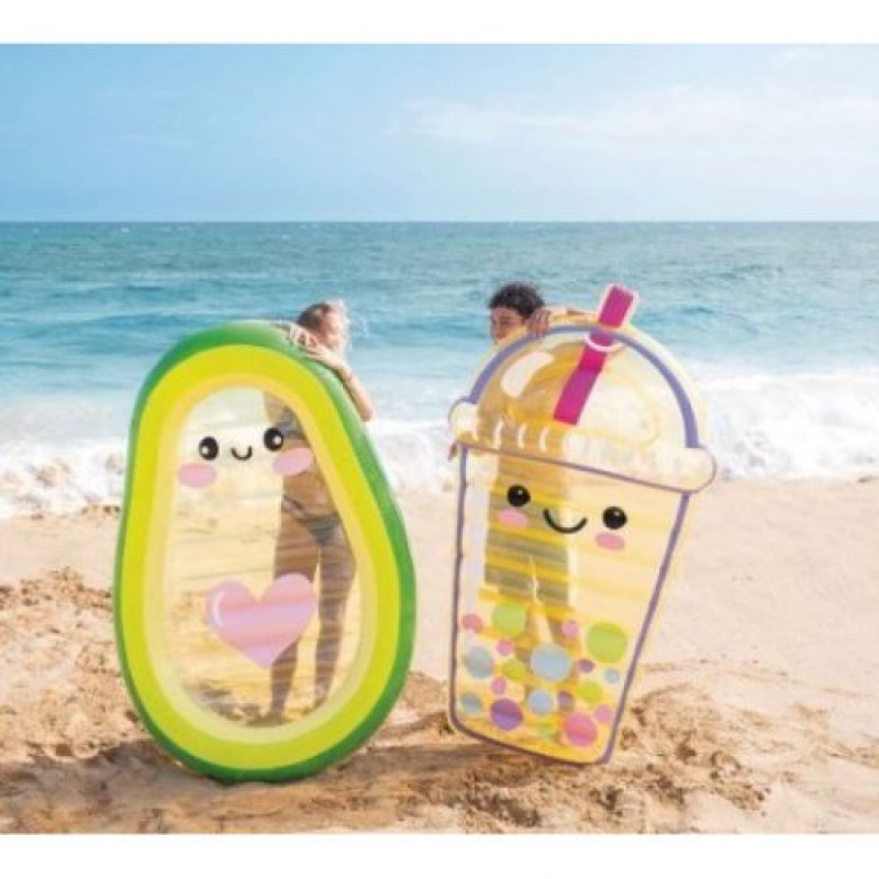 Надувной плот "Авокадо" 180х124 см (коробка 27х24х8,5 см)