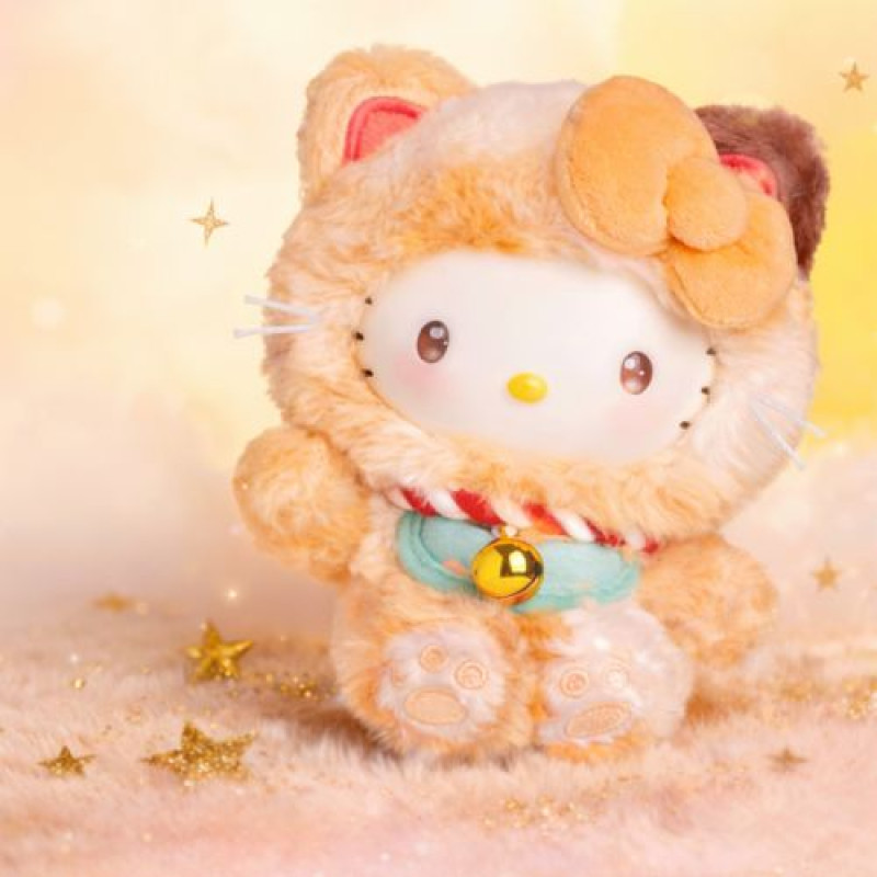 Мягкая игрушка-сюрприз на клипсе Pop Top Hello Kitty – Сказочные желания