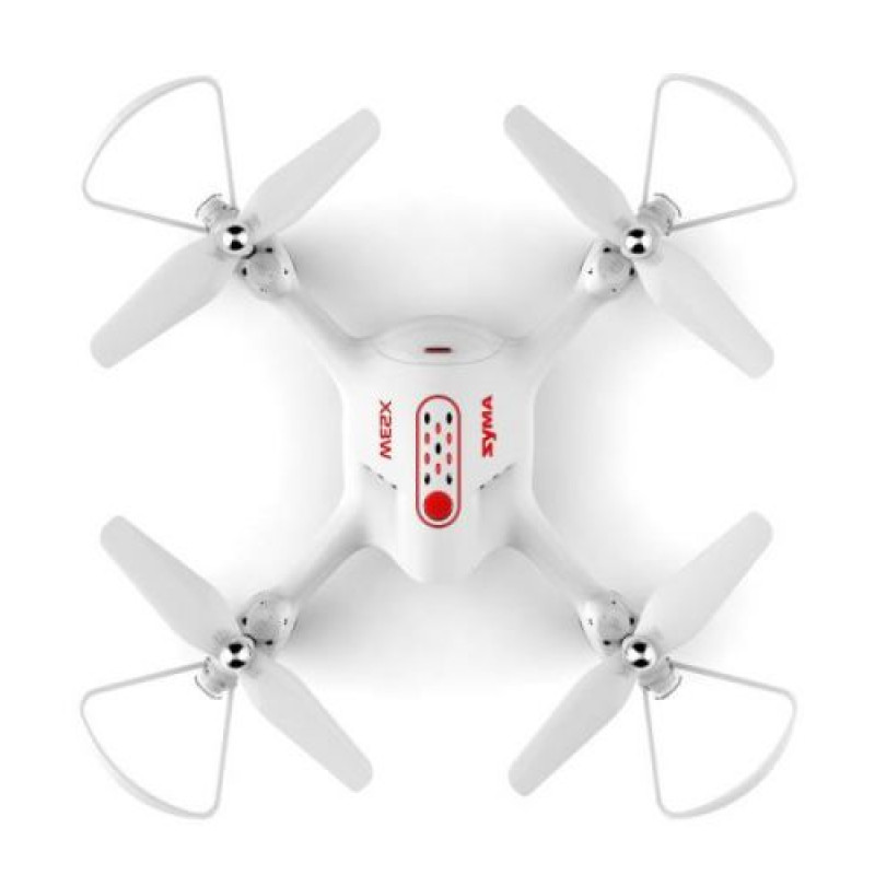 Квадрокоптер Syma с 2,4 Ггц управлением и FPV-камерой 21 cм белый (X23W)