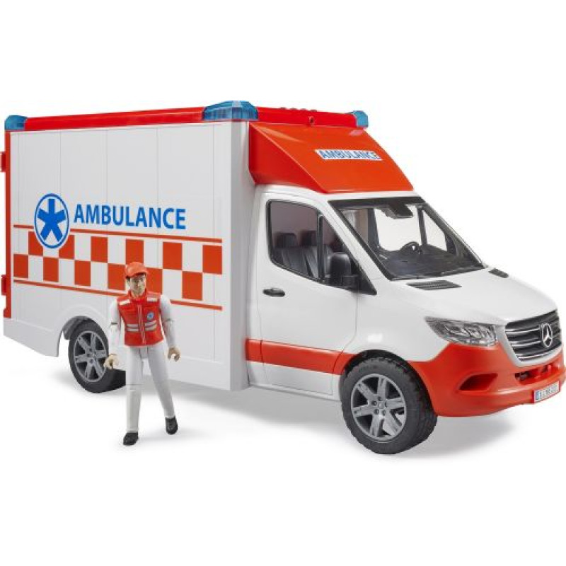 Набор игрушечный. Автомобиль скорой помощи MB Sprinter с фигурко