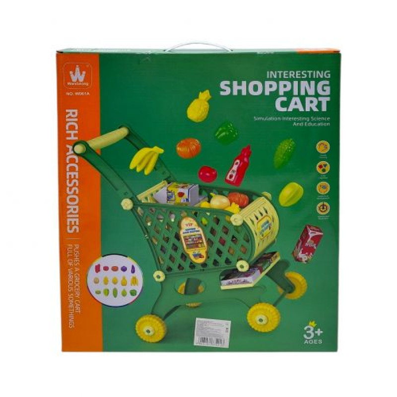 Візок W061A з продуктами кор.46*5,5*40 /24/