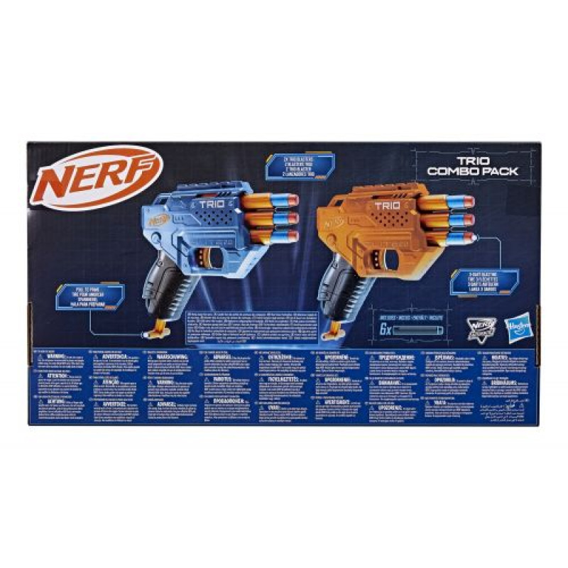NERF Набір з 2-х бластерів Еліт Тріо